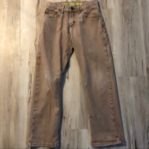 Lee kacki Boys jeans. EUC